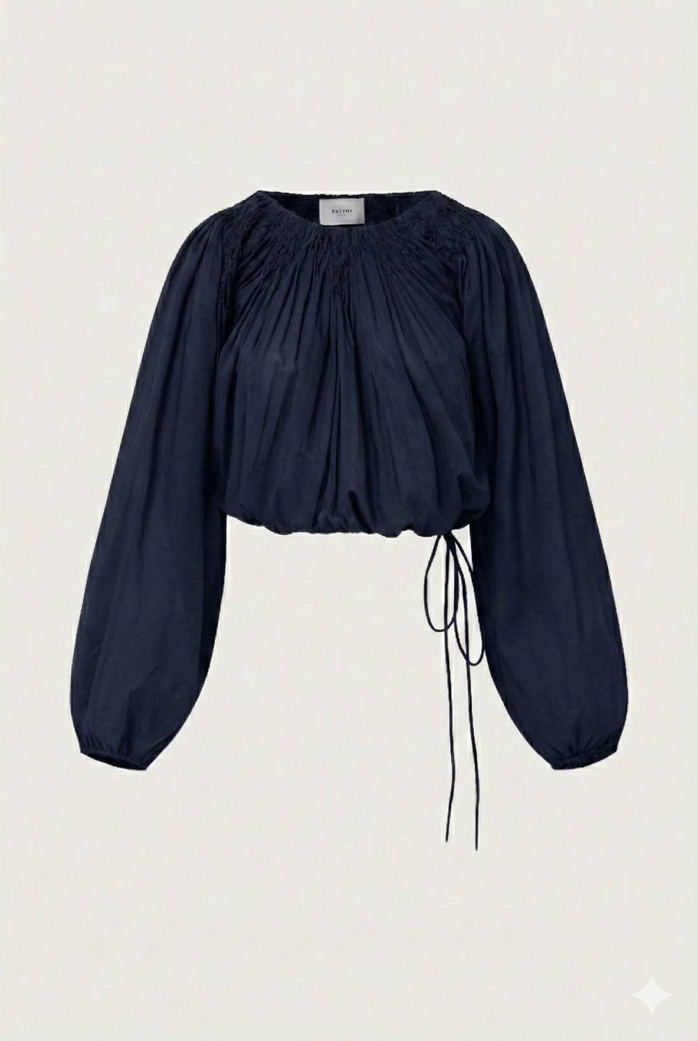 Merlette - Lotus Smocked Cropped Top