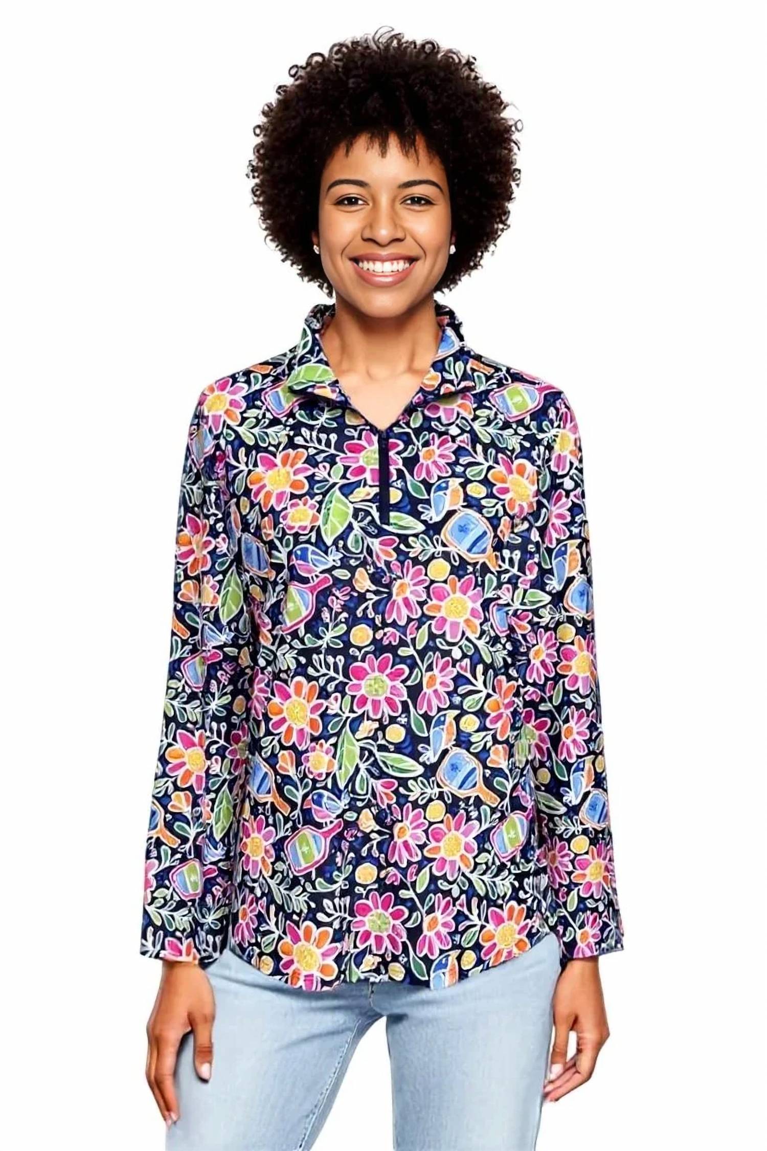 Katherine Way - Anna Maria Pullover Top