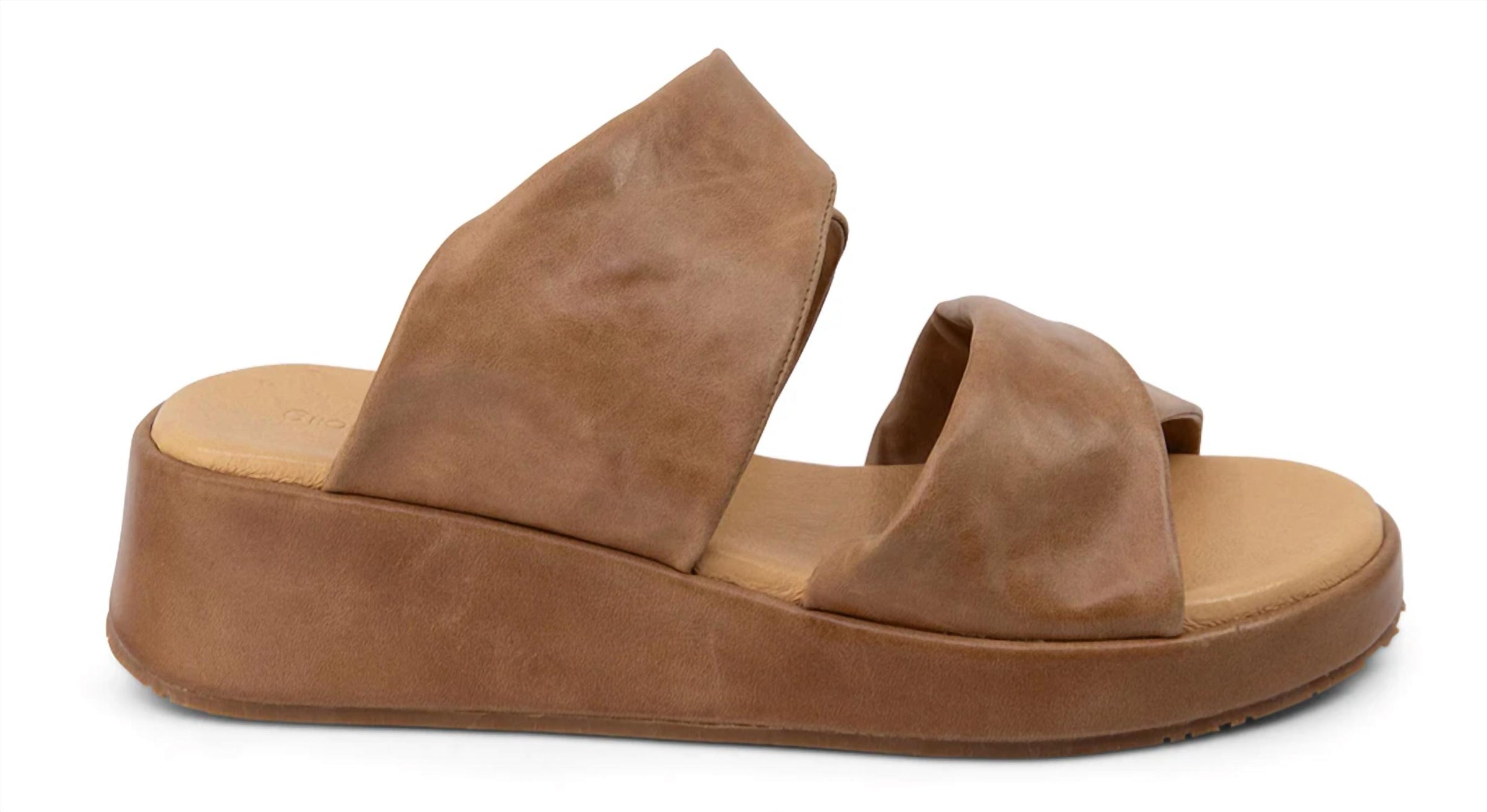 CHOCOLAT BLU Women's Essa Sandals in camel - women's sandal - detail view