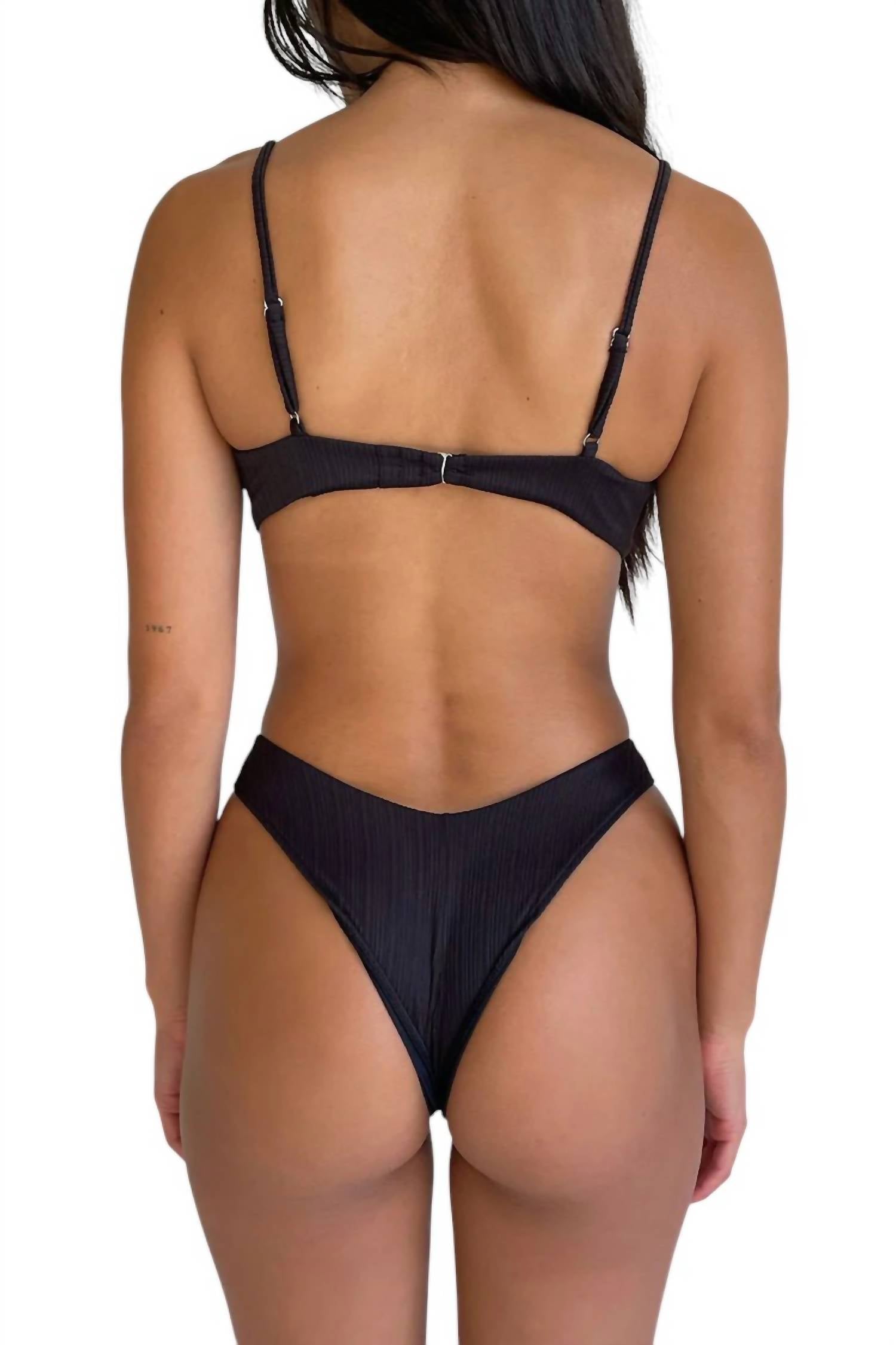 Frankies Bikinis - Katarina plisse bottom