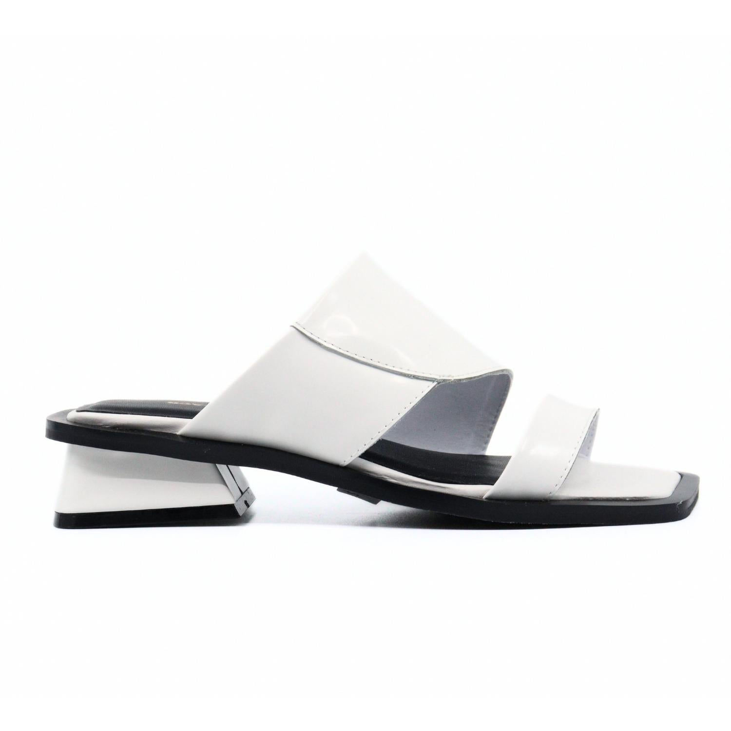 All Black - Women's Angle Mule