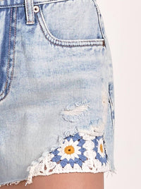 Elan - Crochet Detail Shorts