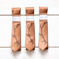 Cinder + Salt - Antler Skinny Tie