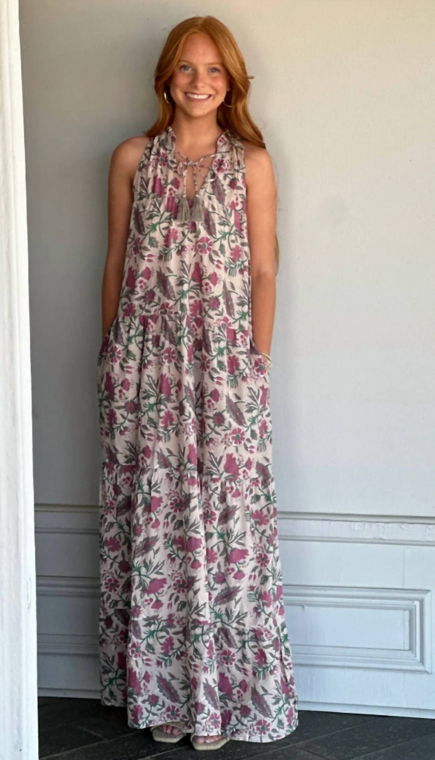 Dylan - Lila Floral Tank Dress