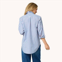 Kerri Rosenthal - Mia Ruffle Stripe Shirt