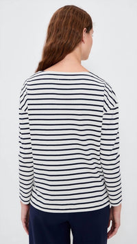 Alex Mill - Avignon Boatneck Striped Tee
