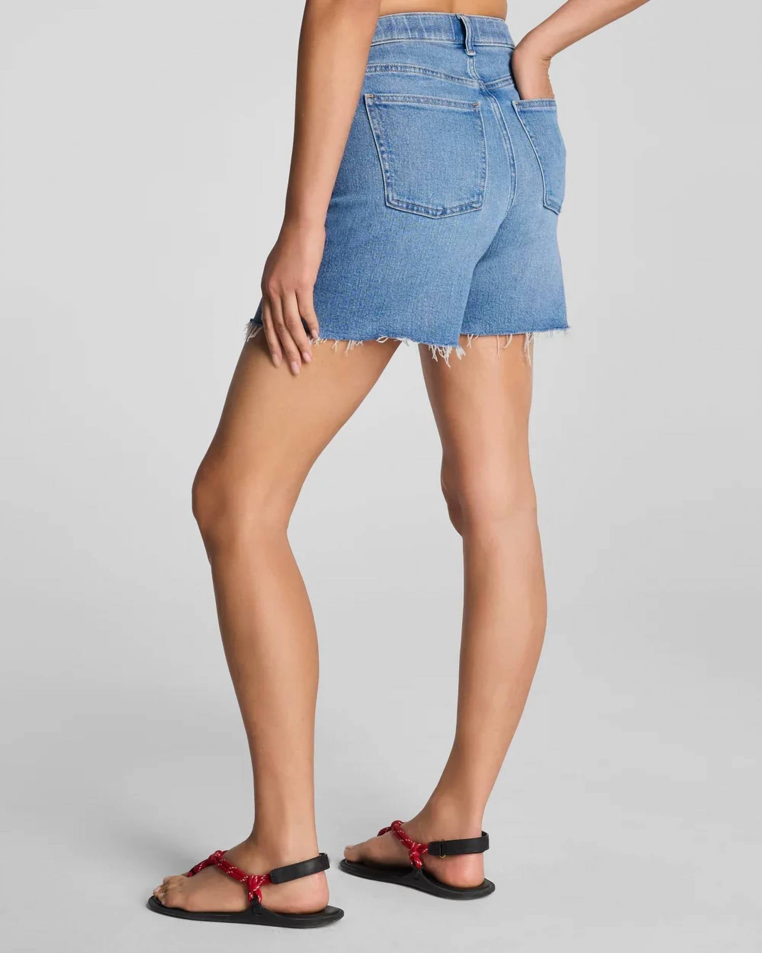 Spanx - Authentic Raw Hem Jean Shorts