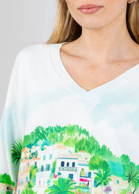 Vilagallo - Long Sleeve V-neck Sweater