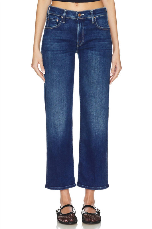 Mother - MID RISE RAMBLER ZIP ANKLE JEAN