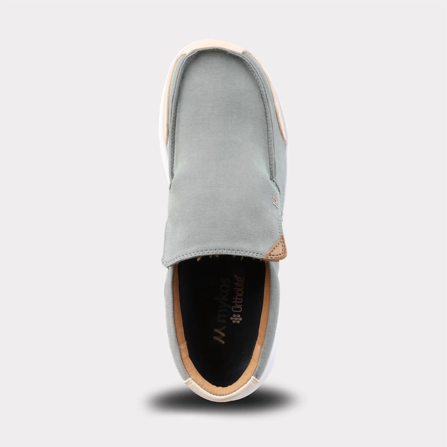 Mykos Men's Lee Slip-on Travel Shoe in olive - men's sneaker - view 6