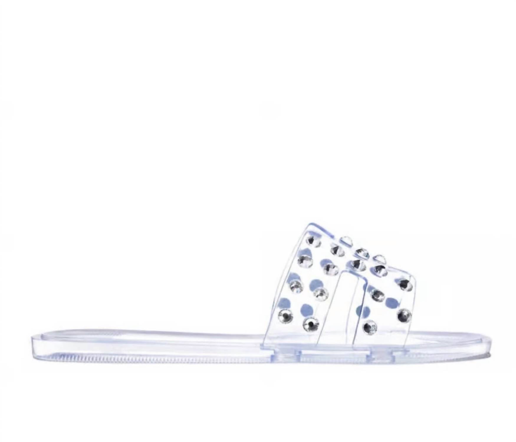 Chinese Laundry - Women's Charli Slide Casual Bling Sandal