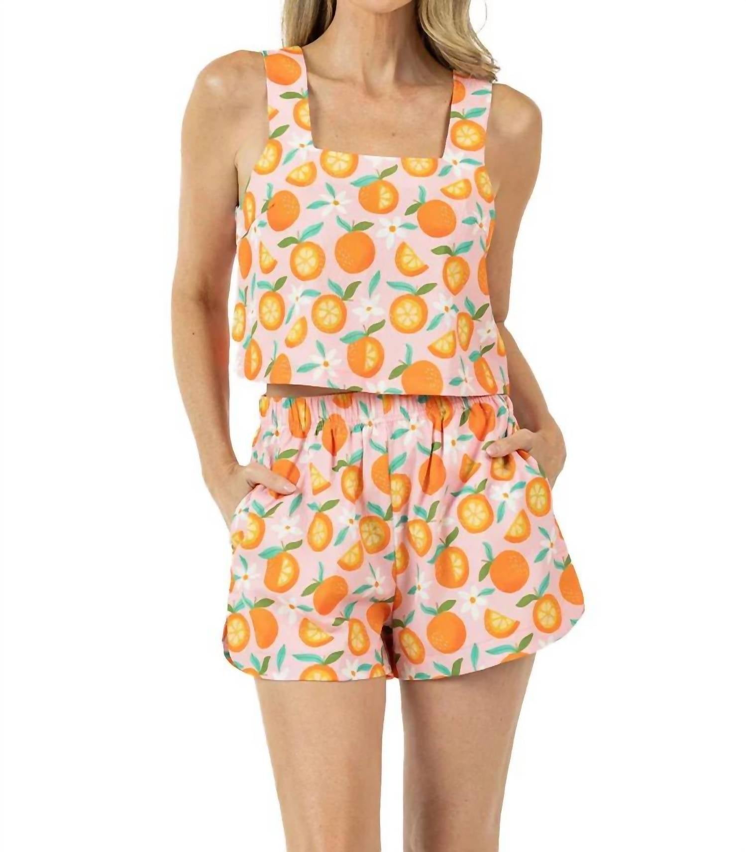 Katydid - Sweet Orange Loungewear Set