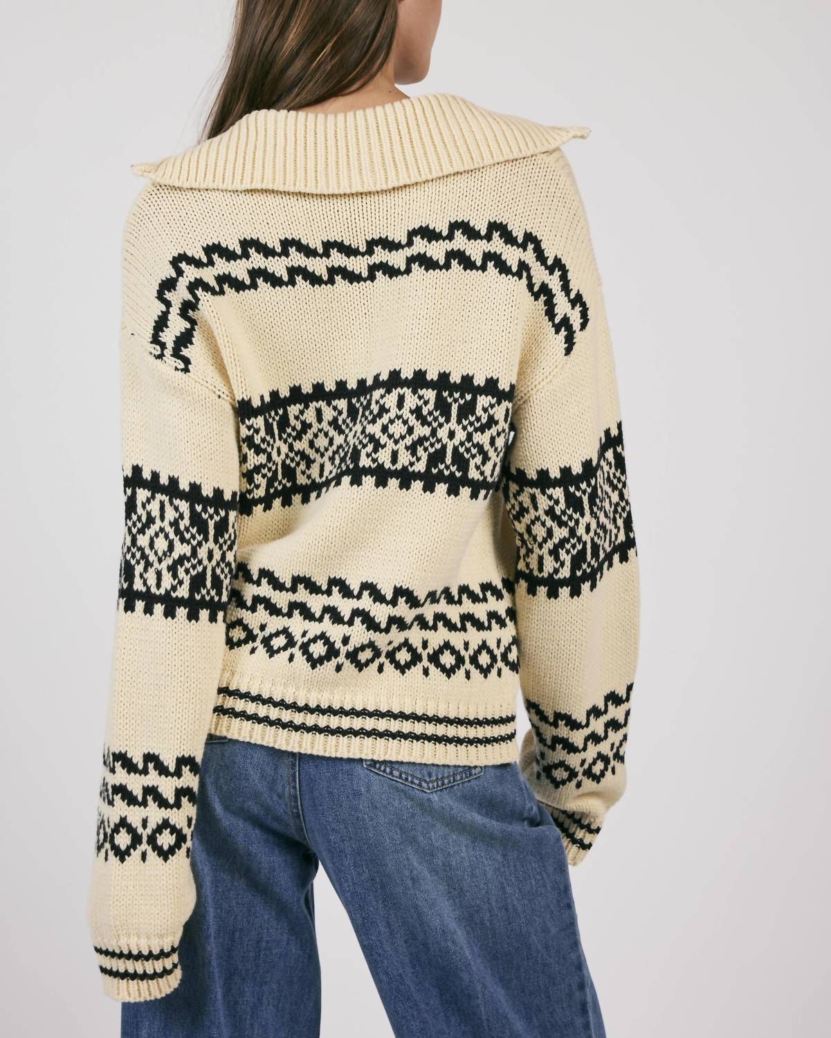 Sage The Label - Great Outdoors Half Zip Sweater