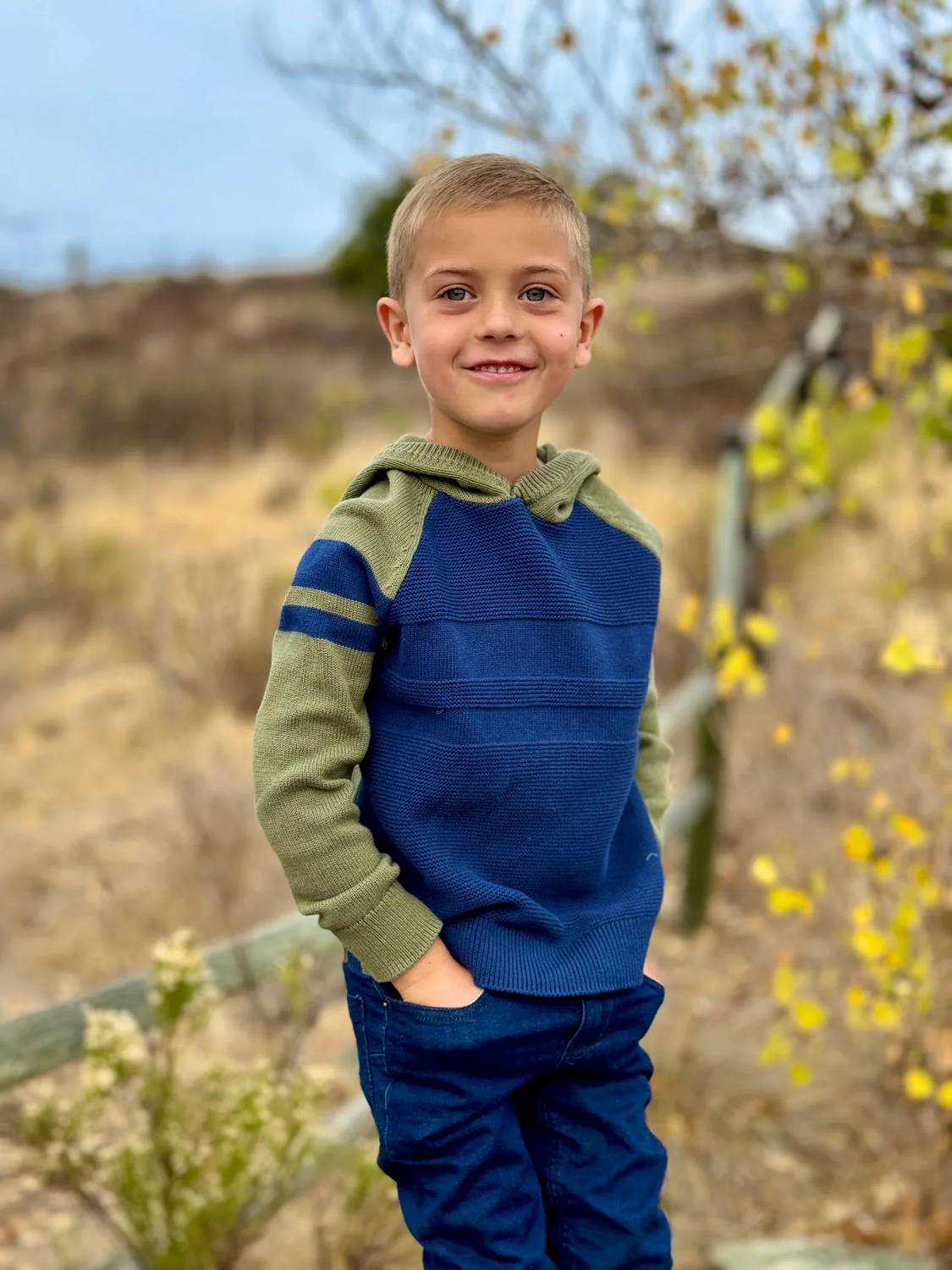 Me & Henry - Boys Pedro Striped Hooded Sweater