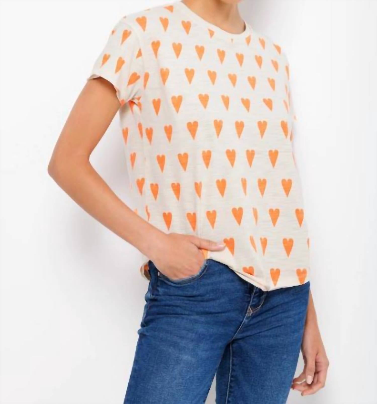 Lisa Todd - Heart Hype Crew Neck Tee