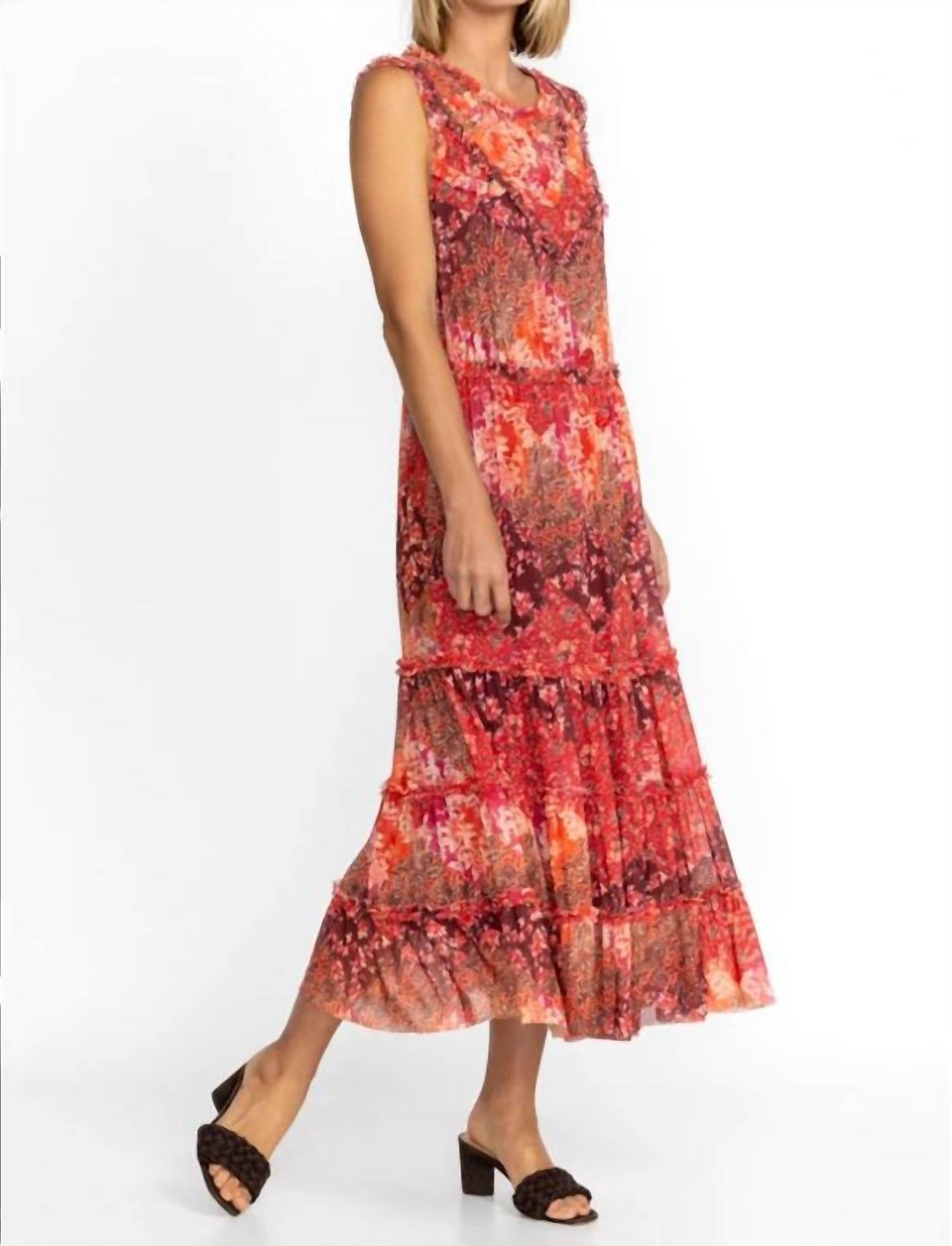 Johnny Was - Josephina Mesh Midi Dress