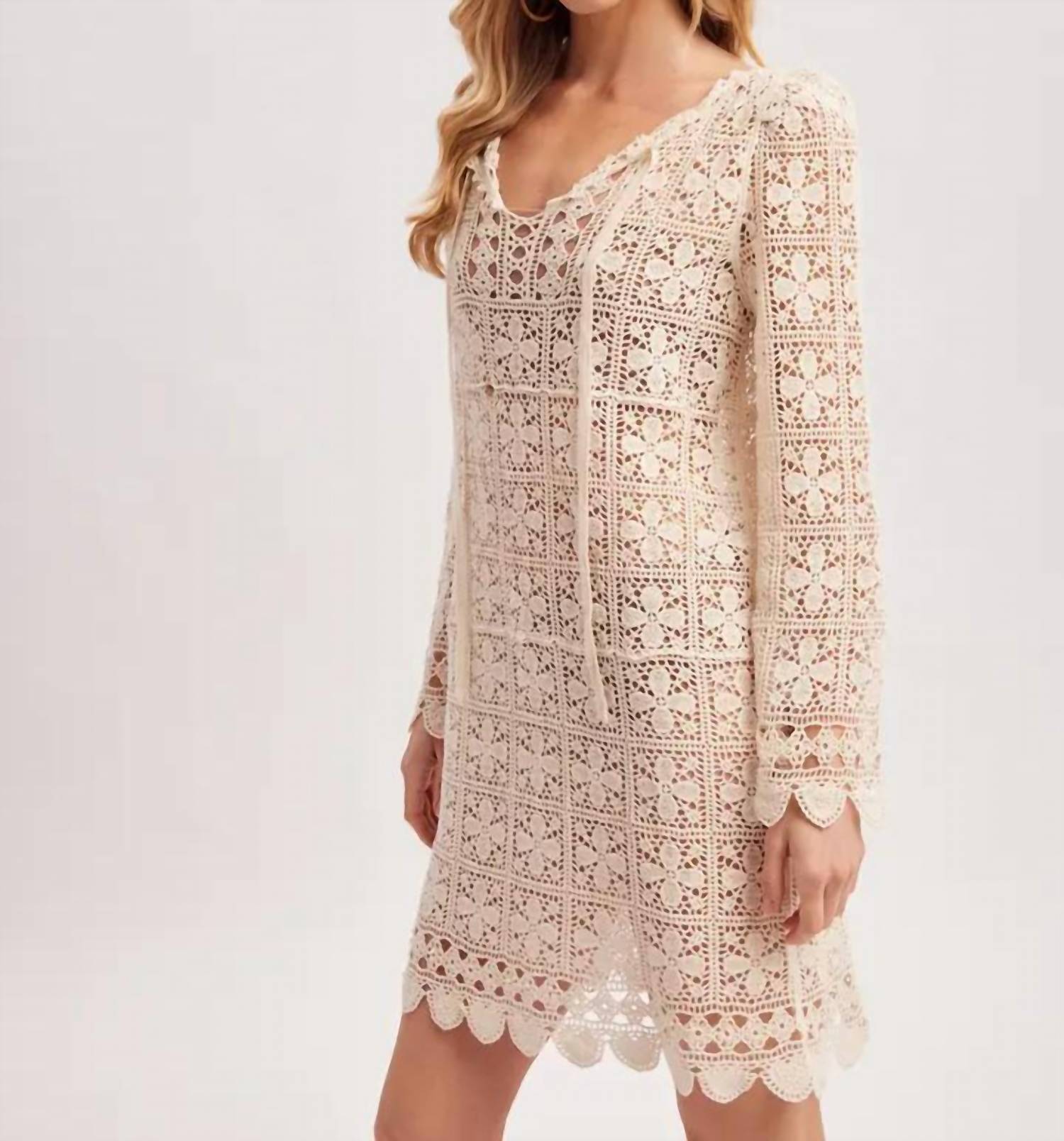 Bluivy - Seaside Crochet Coverup Dress