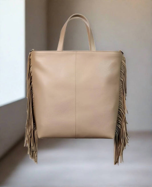 Berge - Women's Karma Fringed Tote Bag