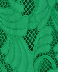 Lilly Pulitzer Denise Lace Halter Midi Dress in green - women's dress - view 5