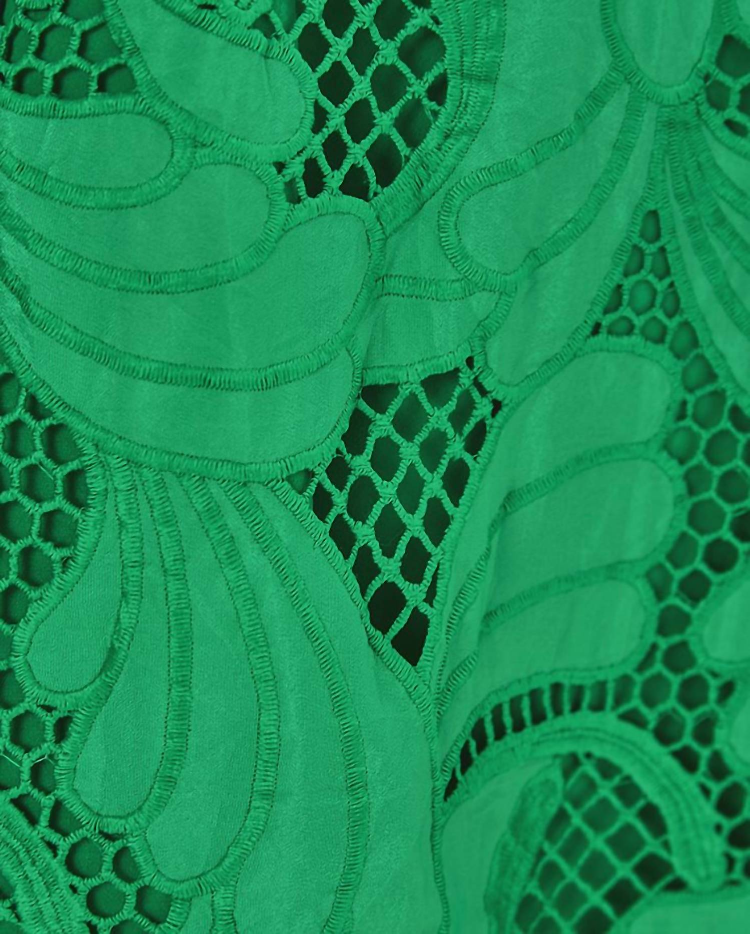 Lilly Pulitzer Denise Lace Halter Midi Dress in green - women's dress - view 5