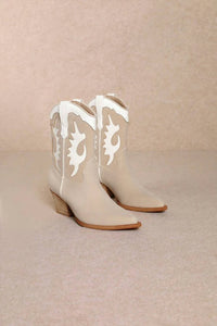 Miim - Women's Jackie Block Heel Western Bootie