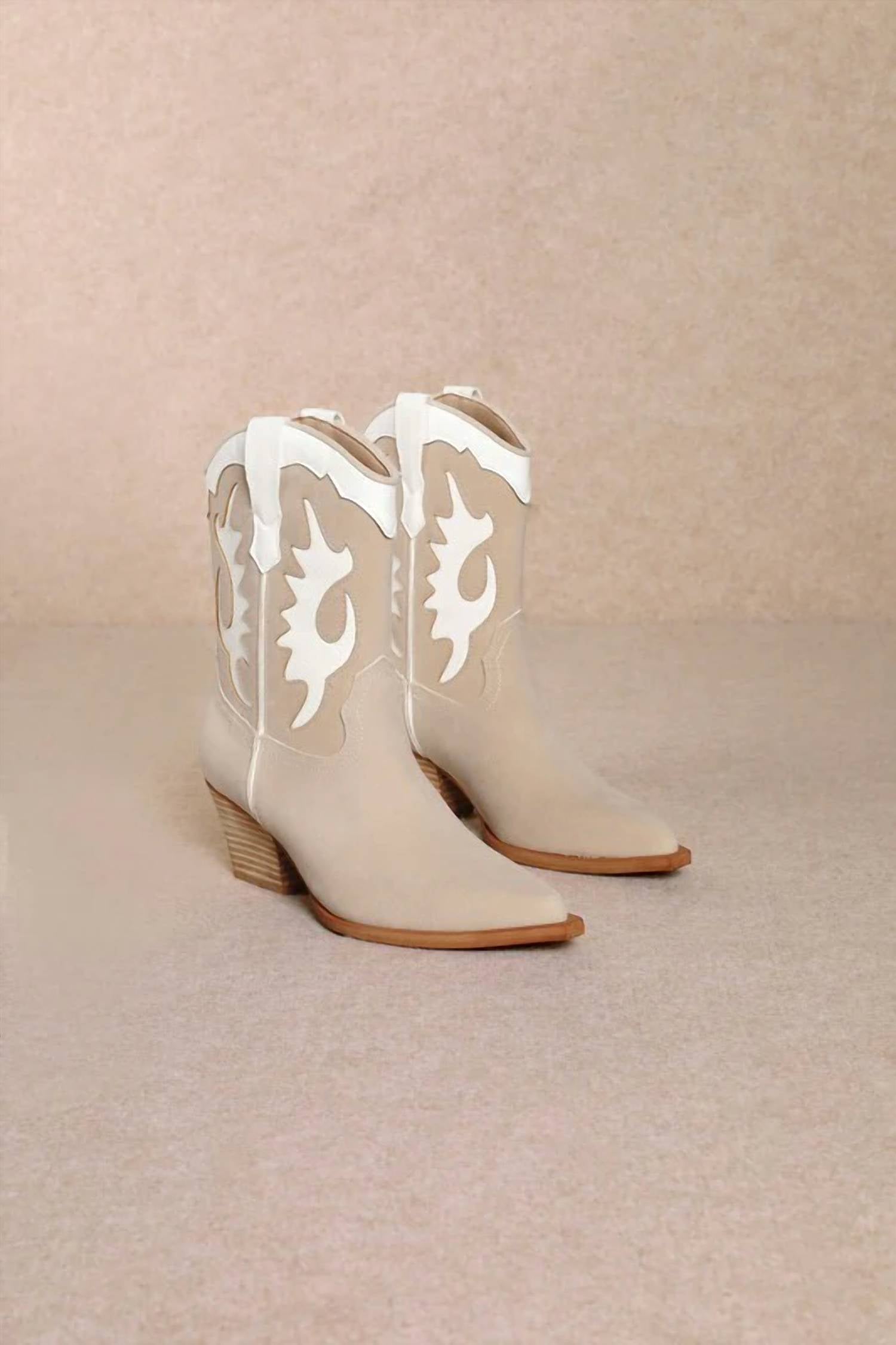 Miim - Women's Jackie Block Heel Western Bootie