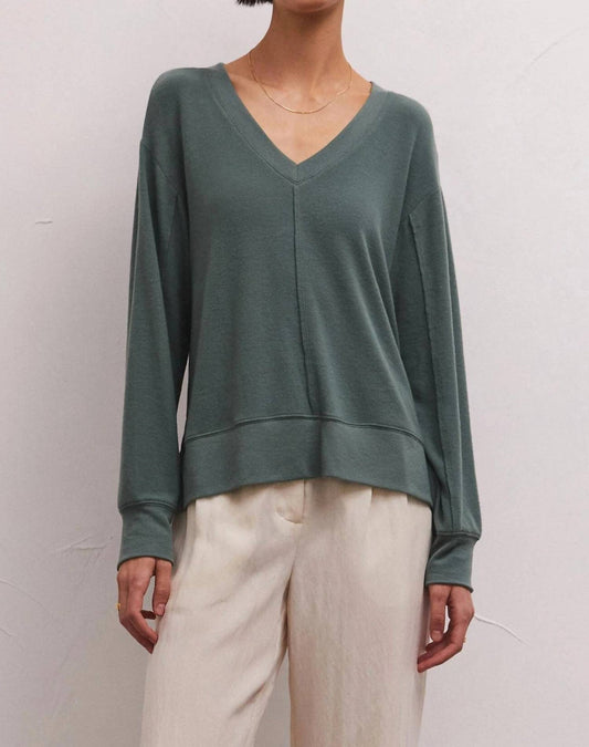 Z Supply - Wilder Cloud V-Neck Long Sleeve Top