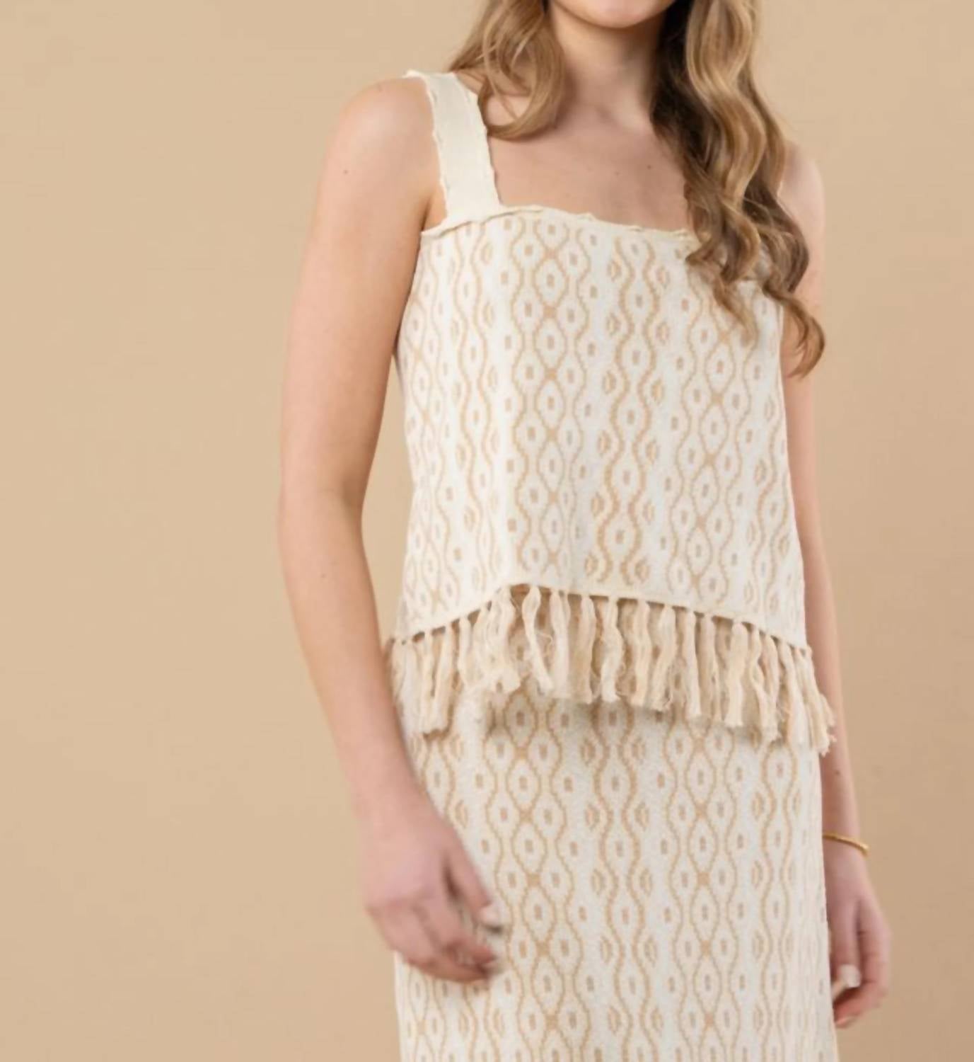 Emily Mccarthy - Capri Knit Top