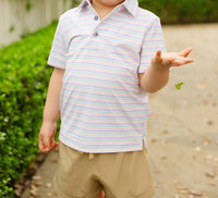 Poppy Kids Co. - Boys' Pastel Polo