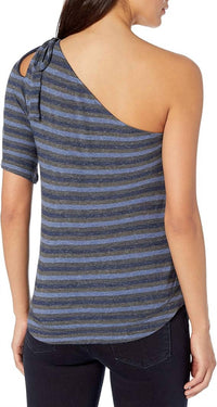 Lucky Brand - One Shoulder Stripe Top