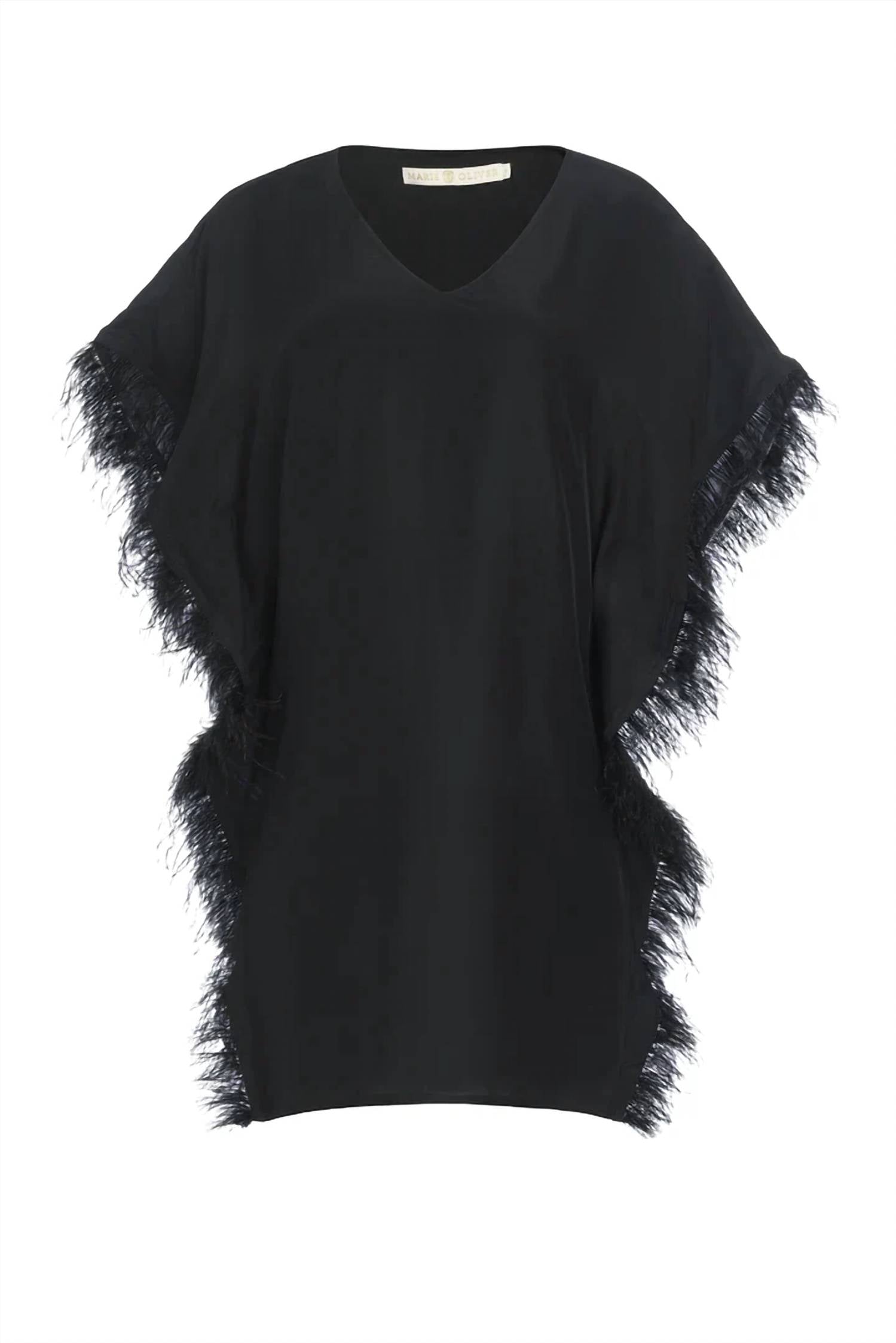 Marie Oliver - MAURA FEATHER DRESS