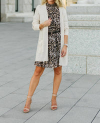 Belle Mock Neck Dress