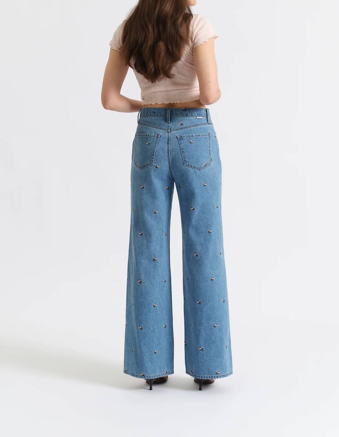Daze - Far Out High Rise Wide Leg Jeans