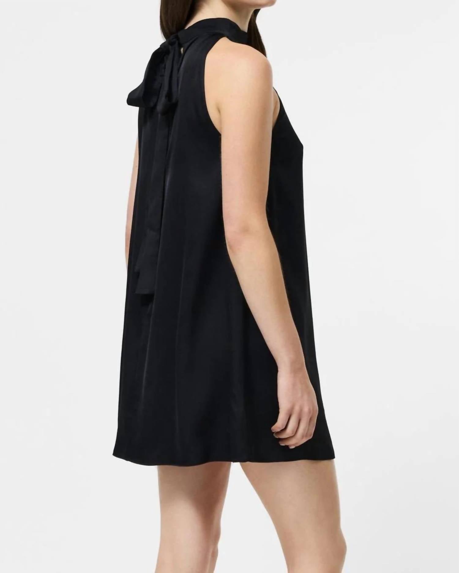 French Connection - Ennis Satin Babydoll Mini Dress