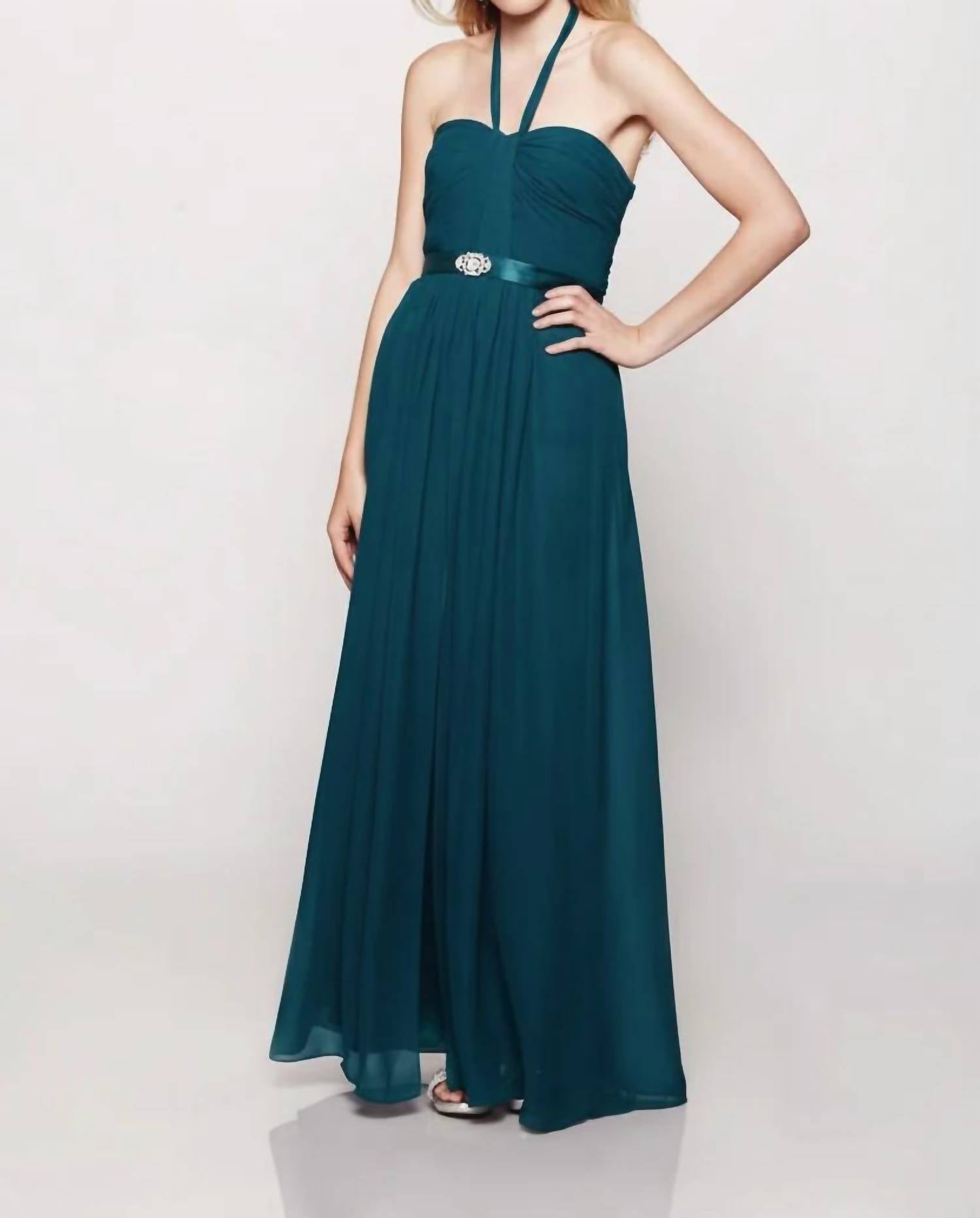 Last Dress - Stellar Nights Halter Neck Gown