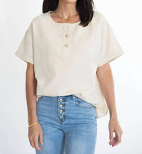 Wishlist - Mccarty Short Sleeve Blouse