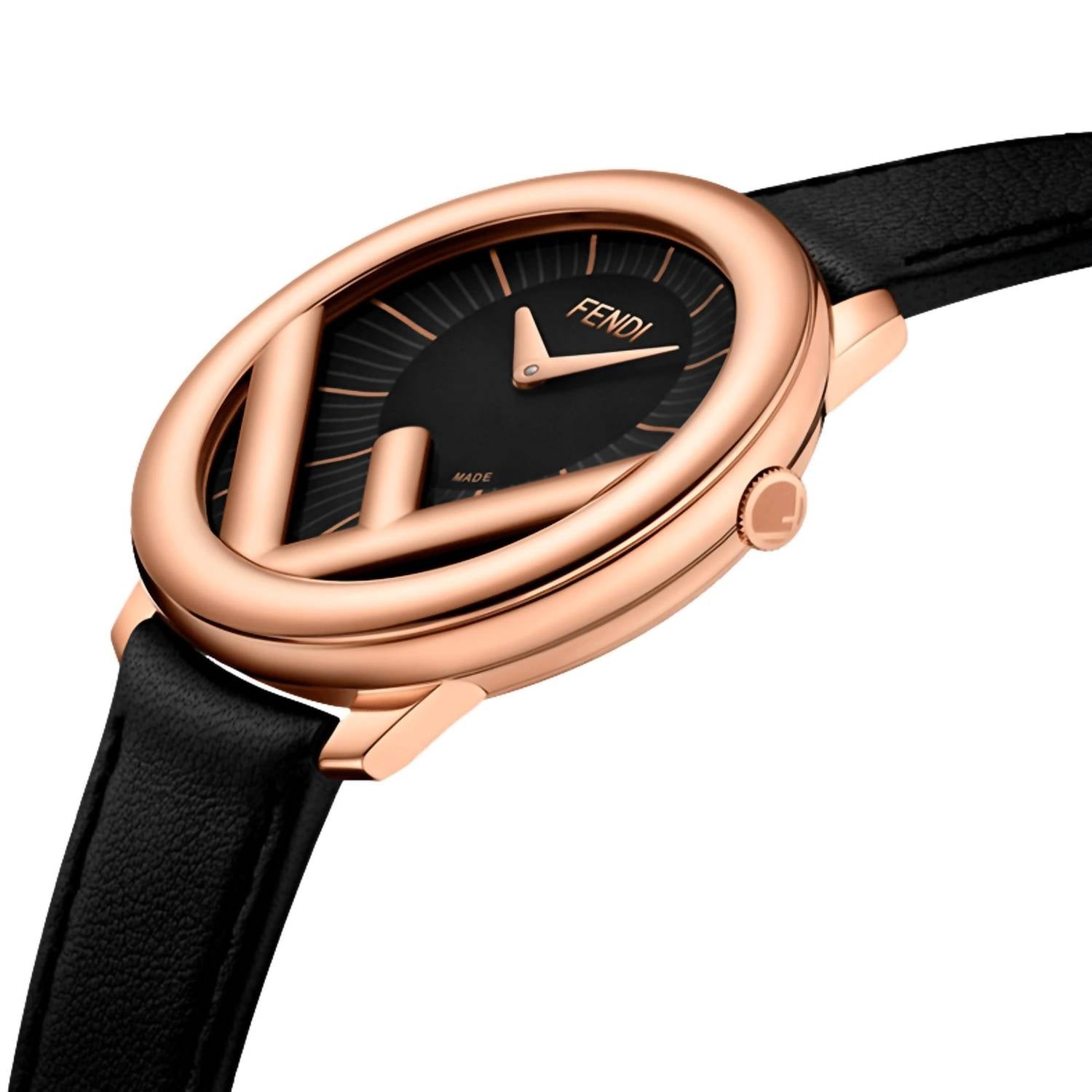Fendi - Women's Runaway Calf Leather Fashion Watch
