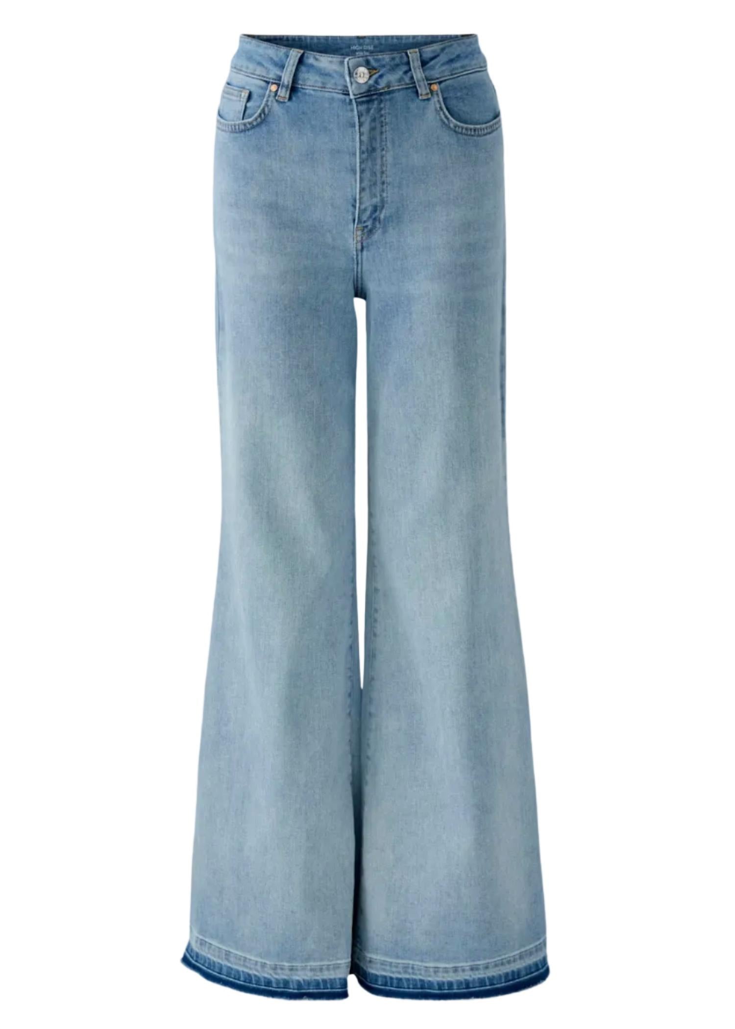 Oui - Wide-cut Flared Jeans