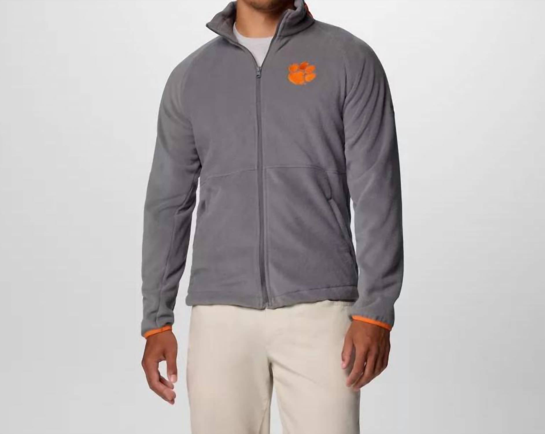 Columbia Collegiate Flanker Iv Fleece Jacket in city grey - men's jacket