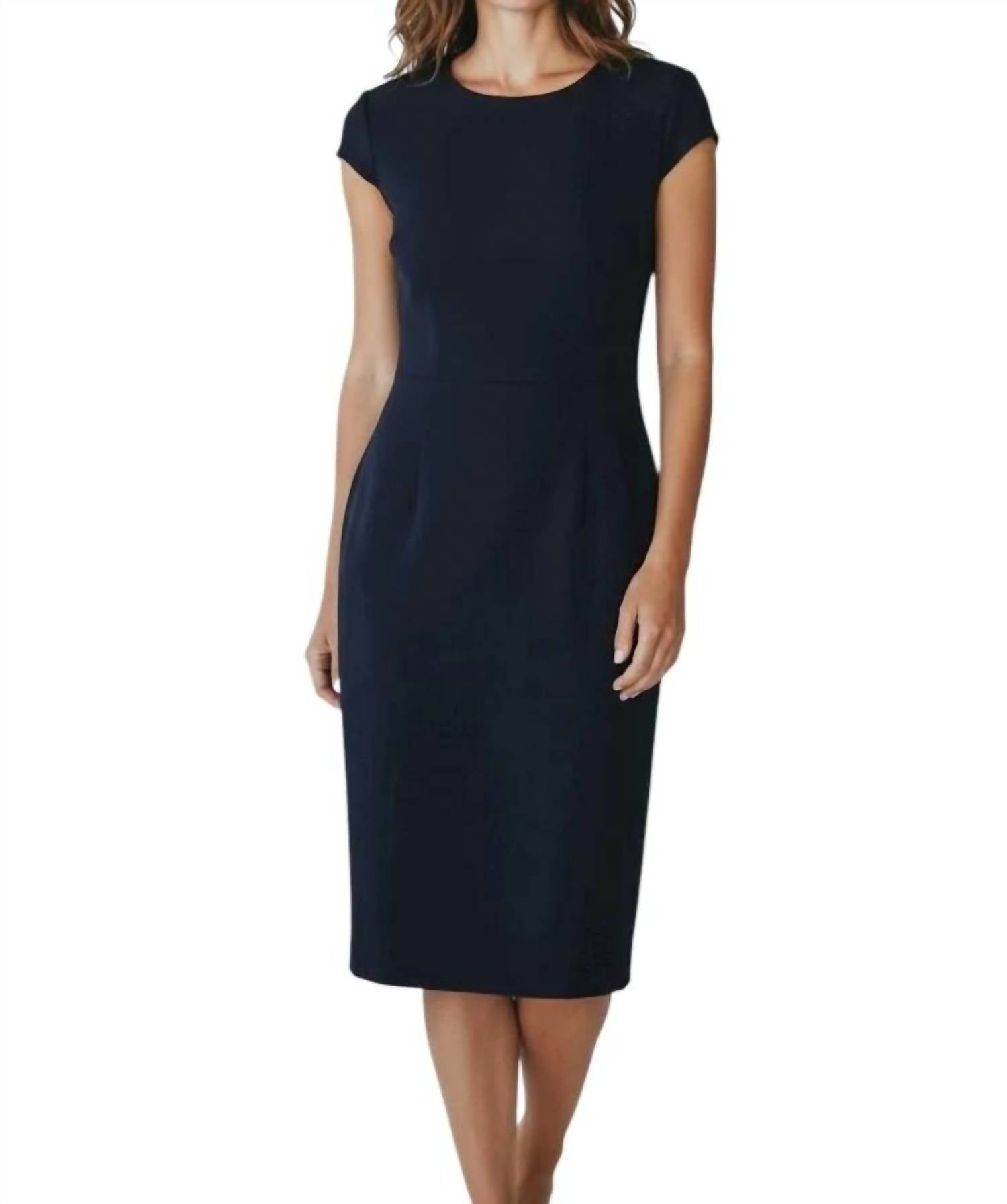 Talbot Runhof - Cap Sleeve Midi Dress