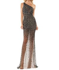 Colors Dress - BEADED BODICE EVENING DRESS