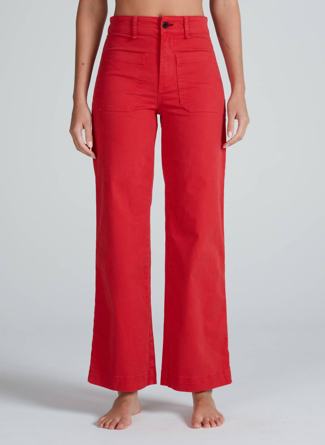 Askk Ny - Sailor Twill High Rise Pants