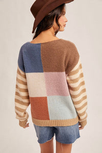 Hem & Thread - Shay Block Sweater