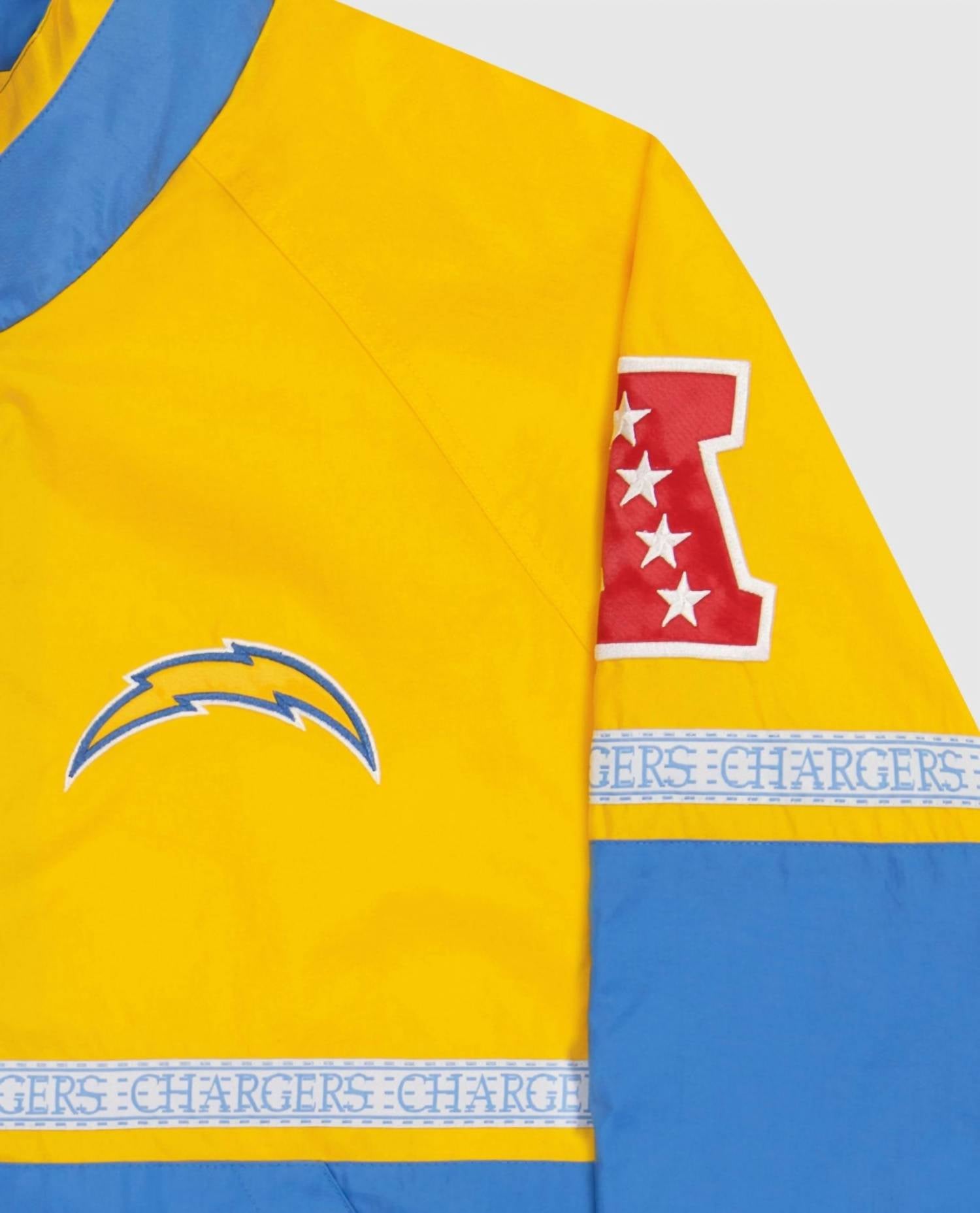 Starter - Men's Los Angeles Chargers Full-zip Academy Ii Jacket