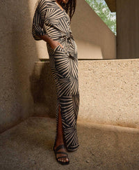 Joseph Ribkoff - Gauze Wide-leg Pants