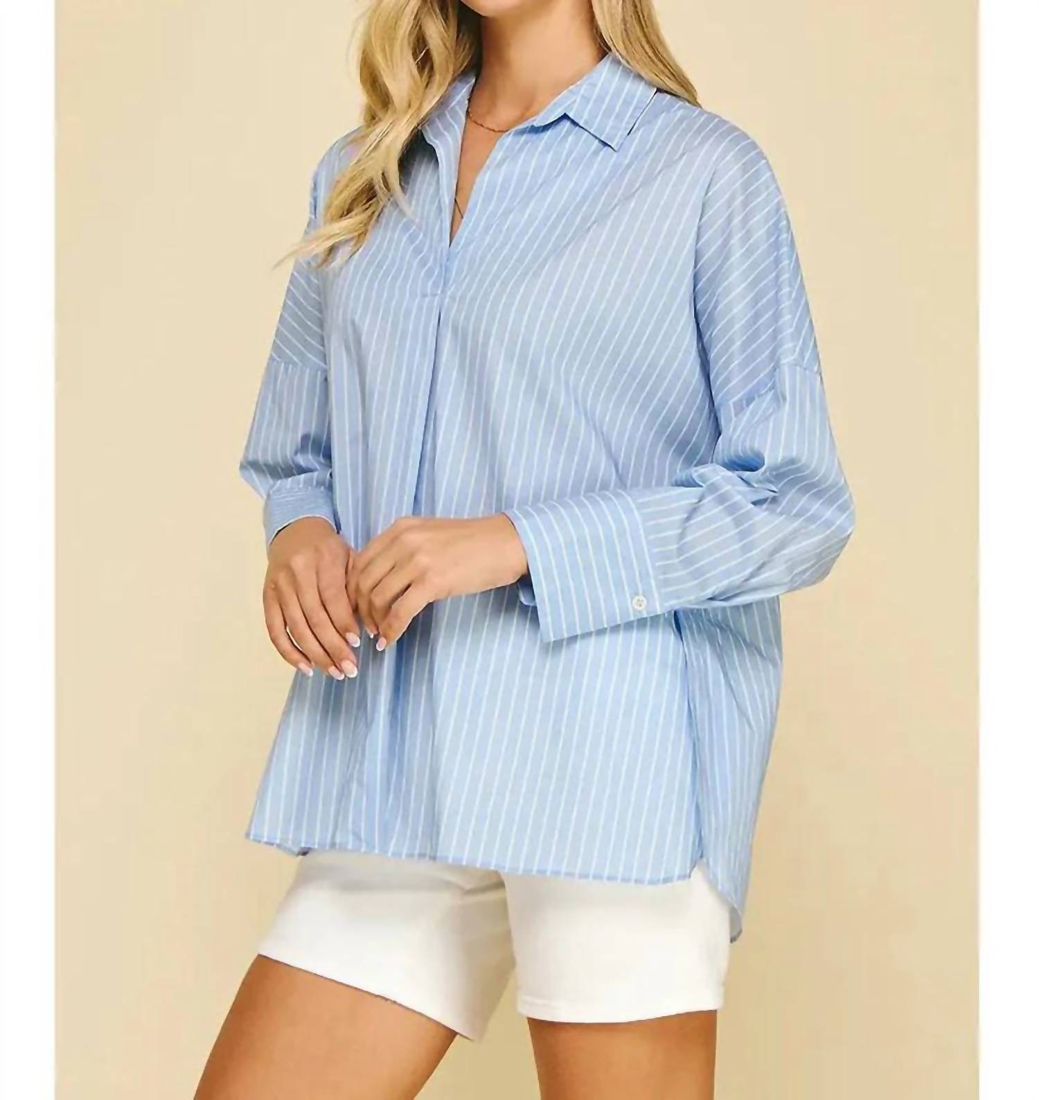 Pinch - Stripe Long Sleeve Shirt