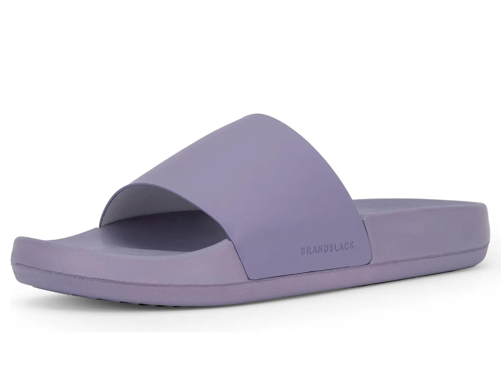 BRANDBLACK Women's Kashiba-lux Slides in lavender - women's shoe