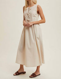 Wishlist - Bow Midi Dress