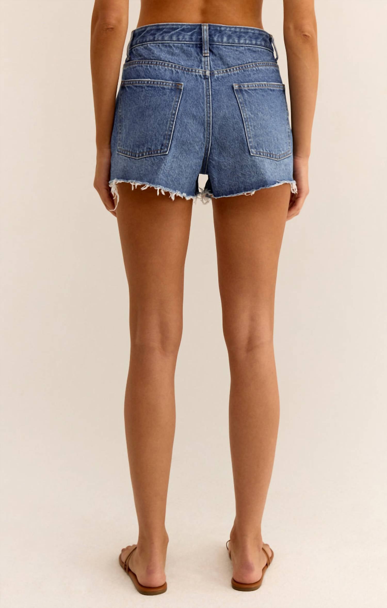 Z Supply - Women's Classic Hi-rise Denim Short