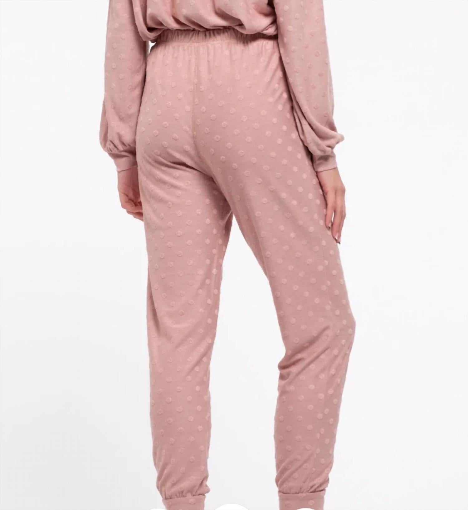 Blu Pepper - Dotted Cozy Lounge Pants